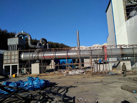 日產800噸氧化鋅回轉窯生產線